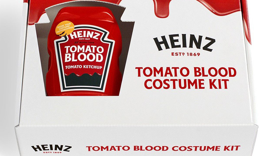 Kit Heinz com tema Halloween